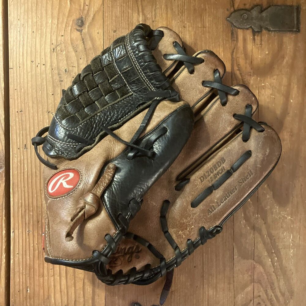 Rawlings D120BDB Premium Series Leather Baseball Glove 12" Right Hand Throw RHT